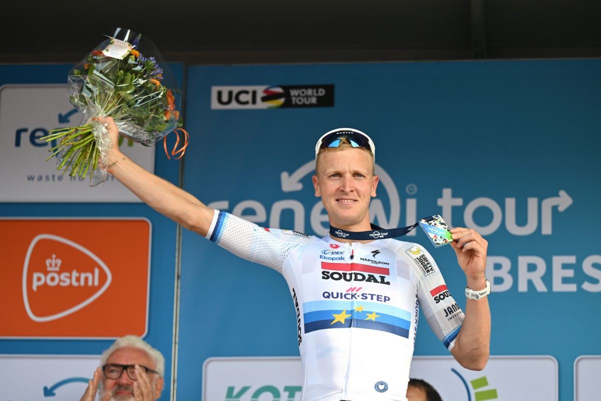 Tim Merlier Renewi Stage 1 Podium.jpg